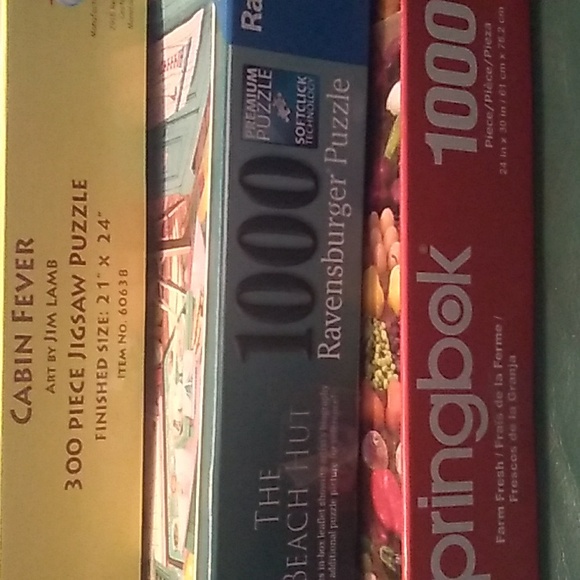 🧩 Ravensburger 1000 ” PUZZLE the BEACH HUT 🏖️ - Picture 6 of 16